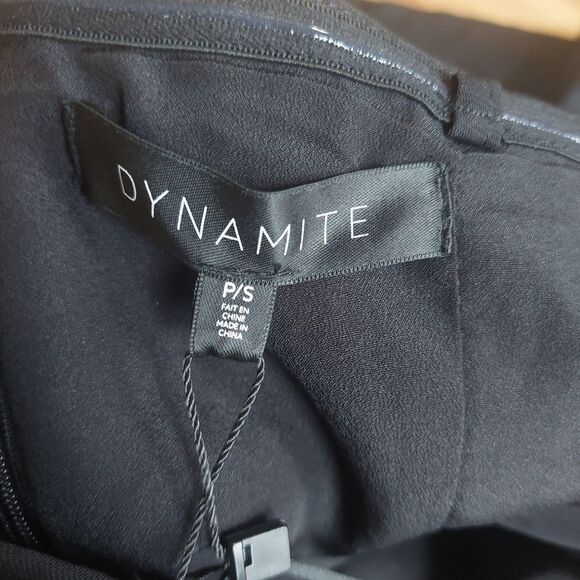 Womans Black Knot Front Romper Strapless Jet Black - Picture 12 of 14